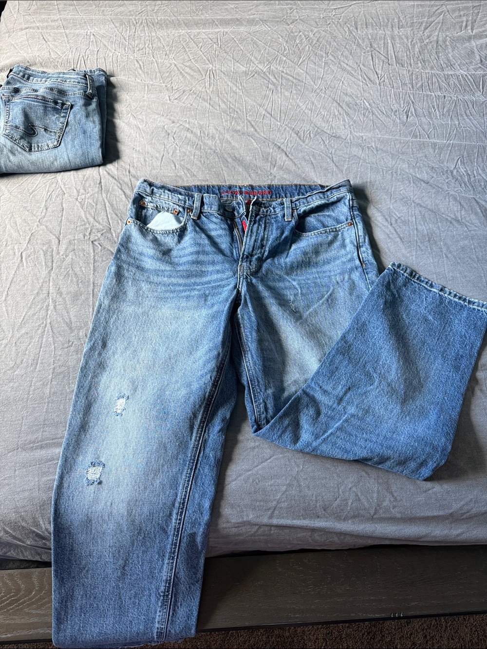 Lucky Brand Light Blue Boyfriend Jeans